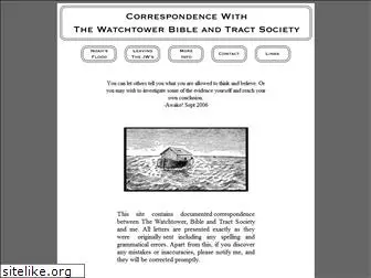 watchtowerletters.com