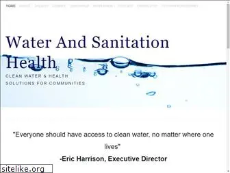 waterandsanitationhealth.com