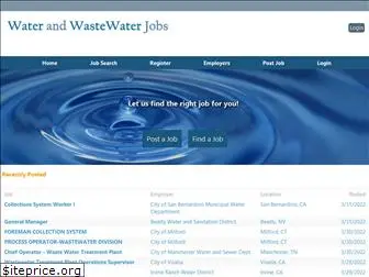 waterandwastewaterjobs.com