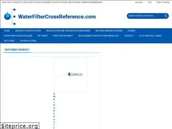 waterfiltercrossreference.com