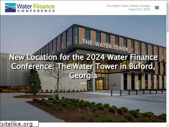 waterfinanceconference.com