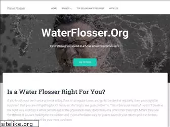 waterflosser.org