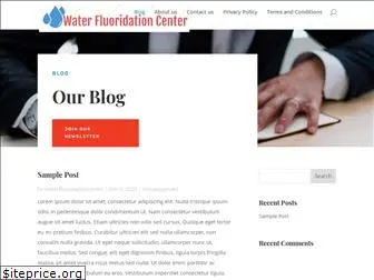 waterfluoridationcenter.org