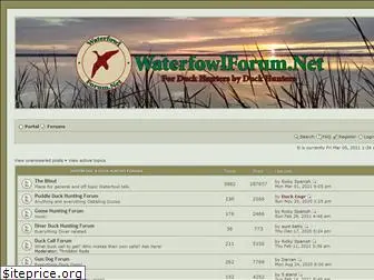 waterfowlforum.net