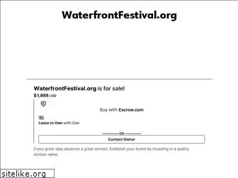 waterfrontfestival.org