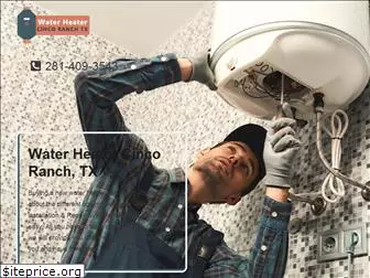 waterheatercincoranchtx.com