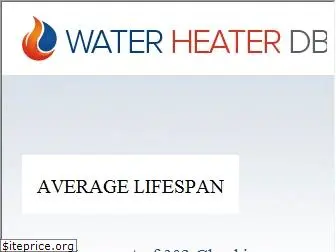 waterheaterdb.com