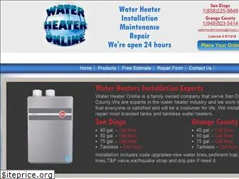 waterheateronline.com