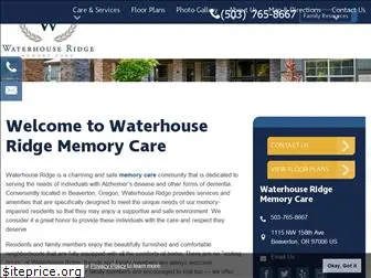 waterhouseridge.com