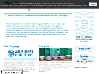 waterhumanrighttreaty.org