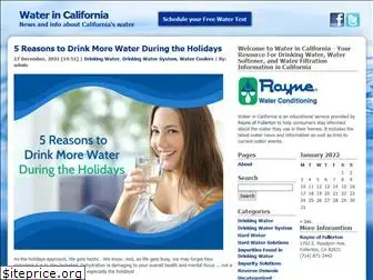 waterincalifornia.com