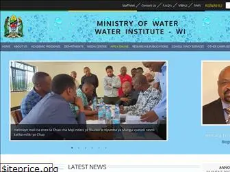 waterinstitute.ac.tz