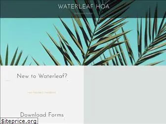 waterleafhoa.com