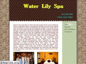 waterlilyspa.us