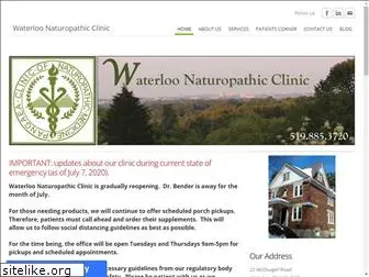 waterloo-naturopathic-clinic.com
