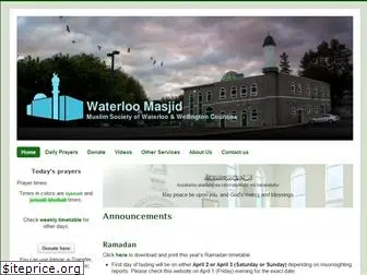 waterloomasjid.com