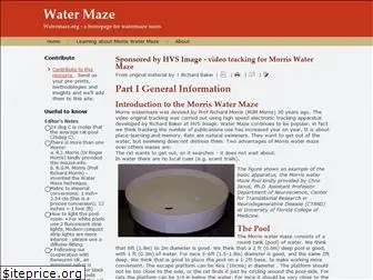 watermaze.org