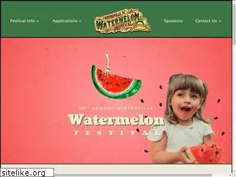 watermelonfest.com