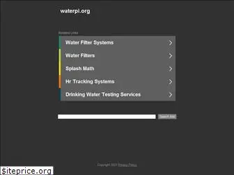 waterpi.org