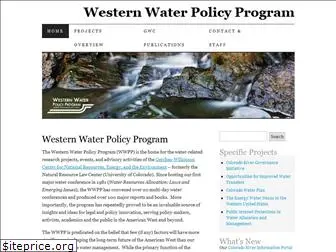 waterpolicy.info