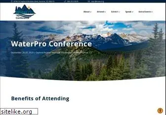 waterproconference.org