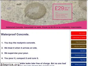 waterproofconcrete.co.uk
