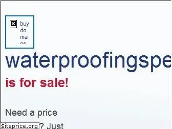 waterproofingspecialist.com