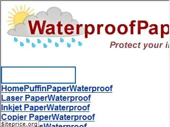 waterproofpaper.com