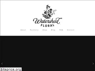 watershedfloral.com