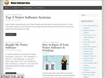 watersoftenerguru.com