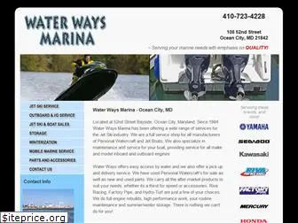 waterwaysmarinaoc.com