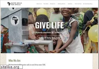 waterwellsforafrica.org