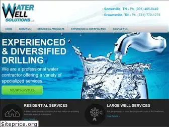 waterwellsolutionsllc.com