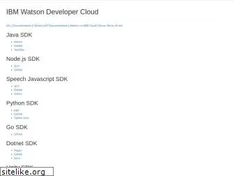 watson-developer-cloud.github.io