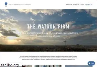 watson-firm.com