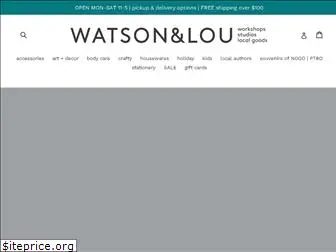 watsonandlou.com