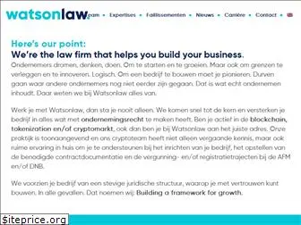 watsonlaw.nl