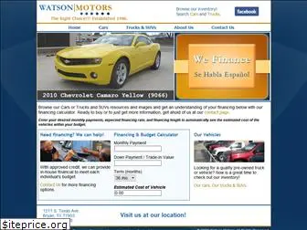 watsonmotorsinc.com