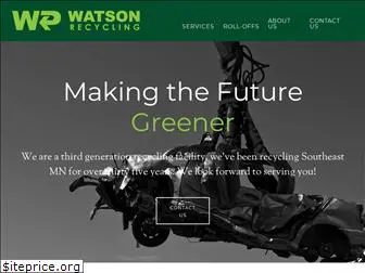 watsonrecycling.com