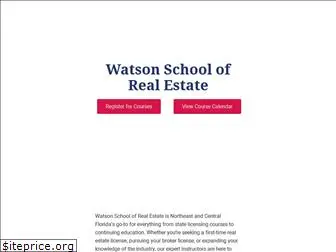 watsonschoolofrealestate.com