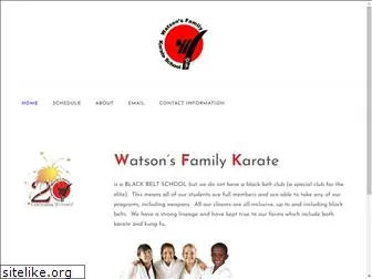 watsonsfamilykarate.com