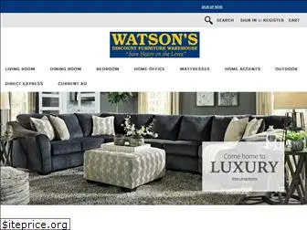 watsonsfurniturewarehouses.com