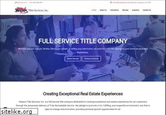 watsontitleservices.com