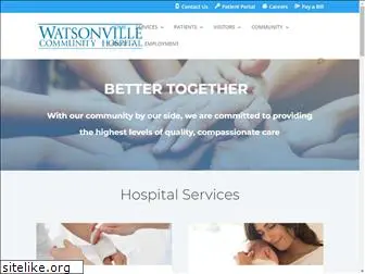 watsonvillehospital.com