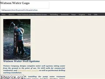 watsonwater.com