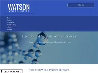 watsonwelldrilling.com