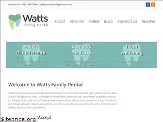 wattsfamilydental.com