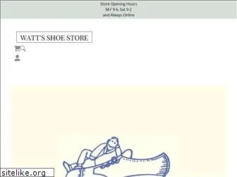 wattsshoestore.com.au