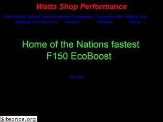 wattsshopperformance.com