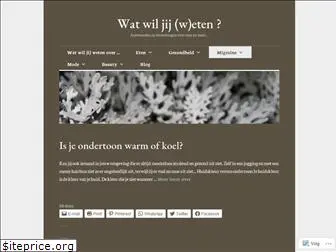 watwiljijweten.com